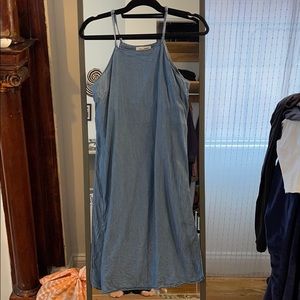 Denim Smock like Tunic